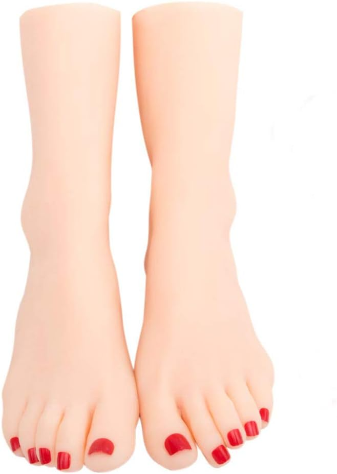100% Realistic Silicone Foot Fetish Feet Masturbator Male Masturbator (ONE)