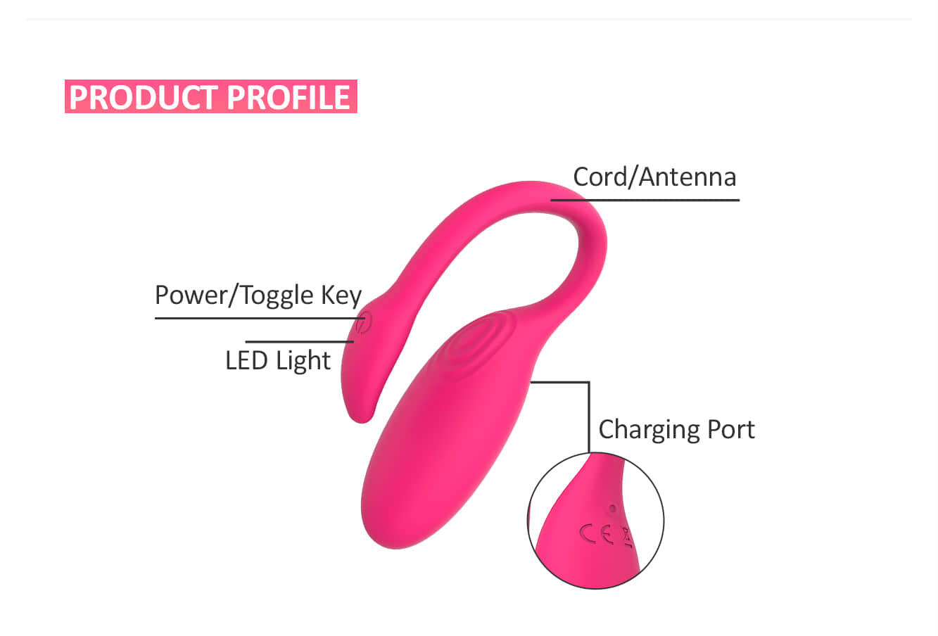 Nympho Flamingo Wireless Vibrator 2.0 MAGIC MOTION APP