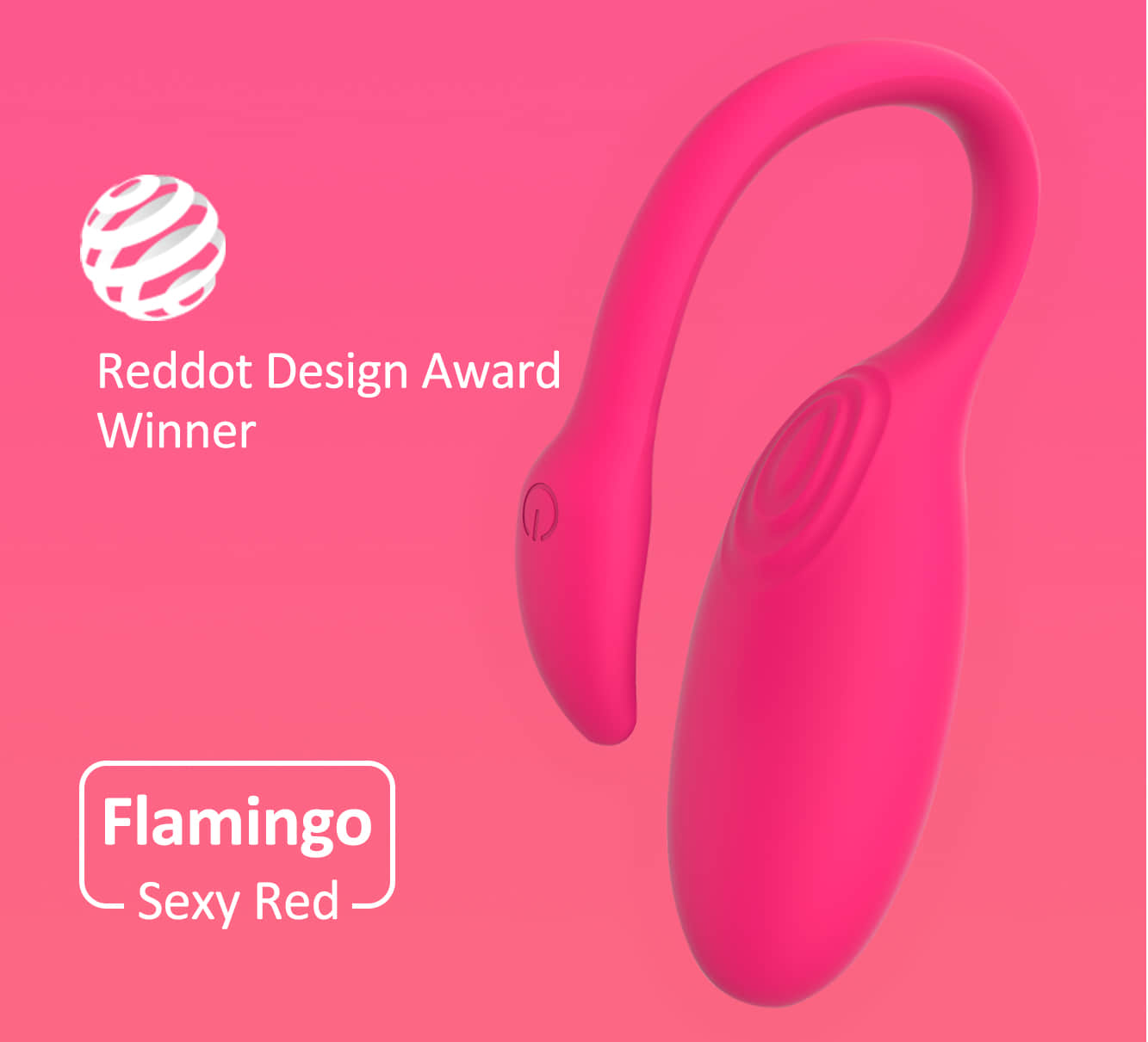 Nympho Flamingo Wireless Vibrator 2.0 MAGIC MOTION APP