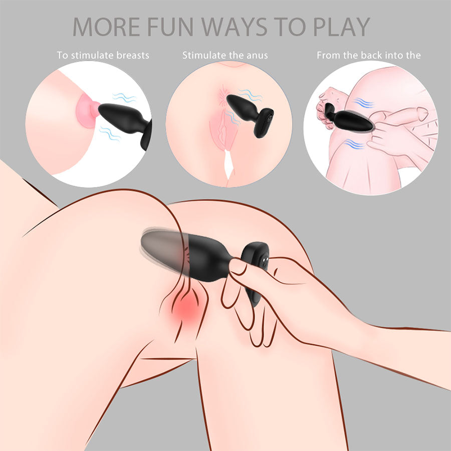 S-HANDE Plug Visual Rivet- Rct Black