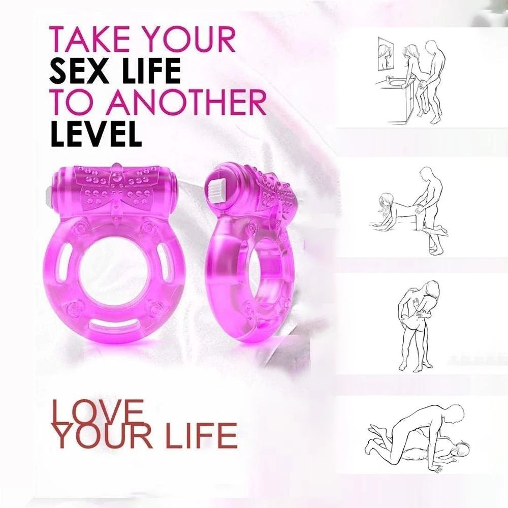 Zoro Penis Vibrating Ring Delay Ejaculation