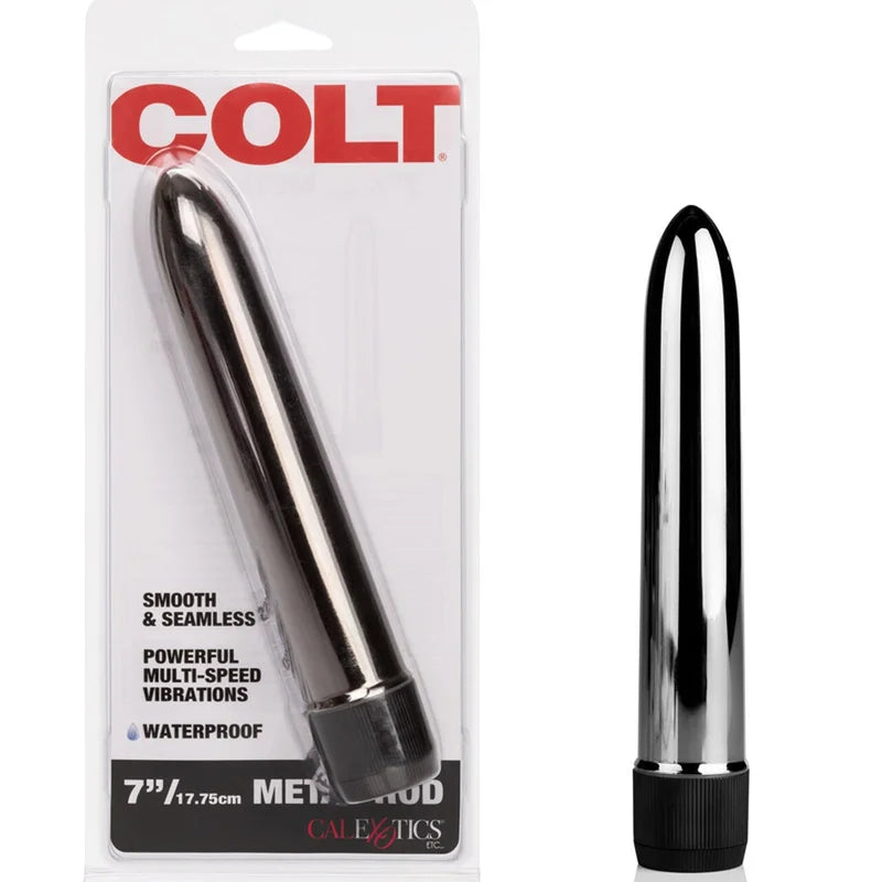 COLT Metal Rod 4 Different Vibration Modes - Silver 18cm