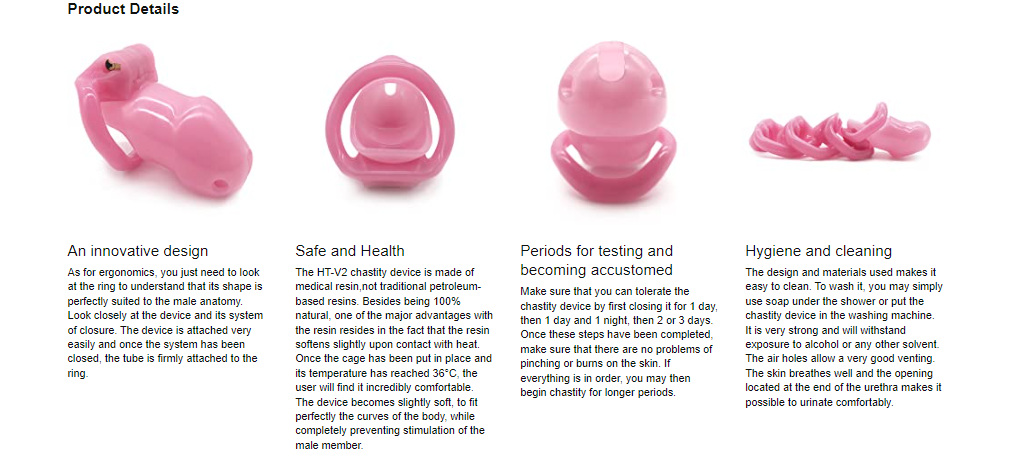 HT-V2 chastity cage