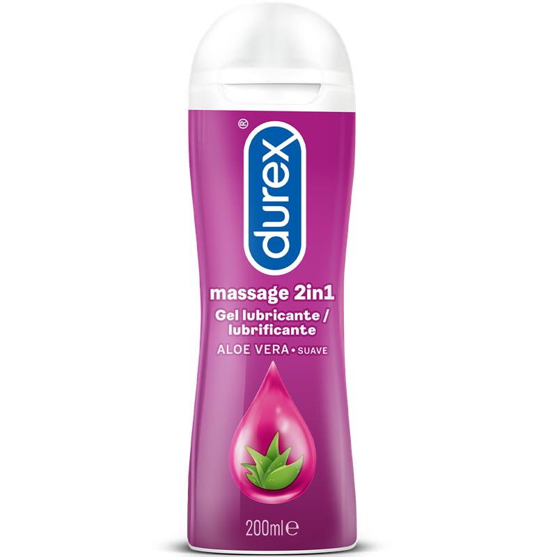 DUREX MASSAGE GEL ALOE VERA 2 IN 1 200 ML