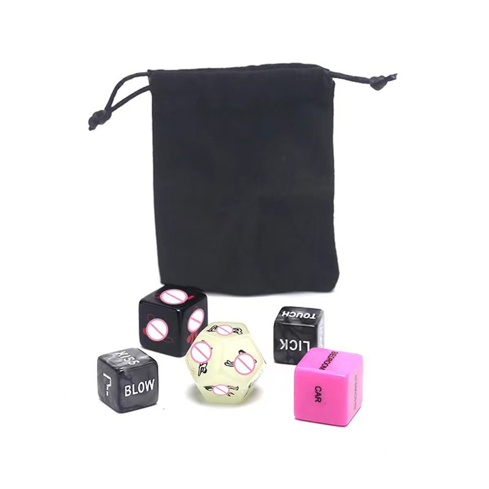 Flirty Dice- A Sexy Set of Five dice