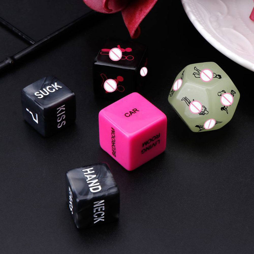 Flirty Dice- A Sexy Set of Five dice