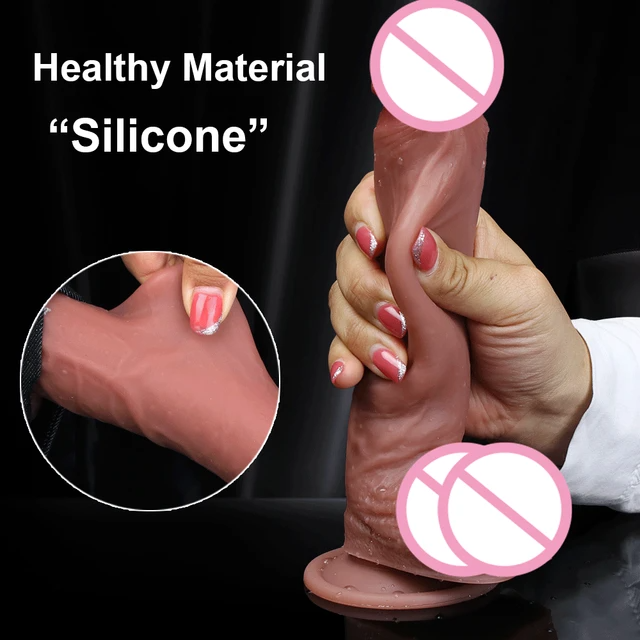 3D REAL DOLL LIQUID SILICONE 20 CM DILDO -DIRK REAL COCK2