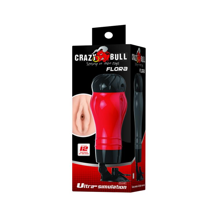 CRAZY BULL FLORA VOICE +VIBRATOR+SUCTION