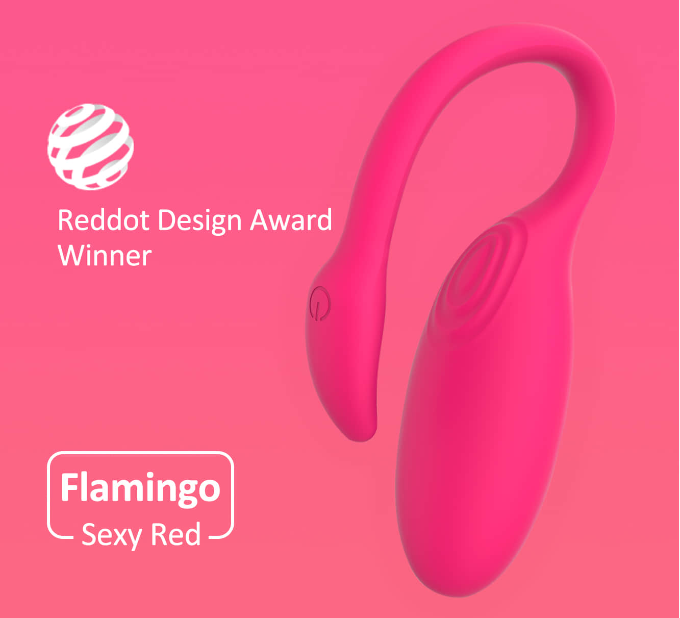 Nympho Flamingo Wireless Vibrator 2.0  MAGIC MOTION APP