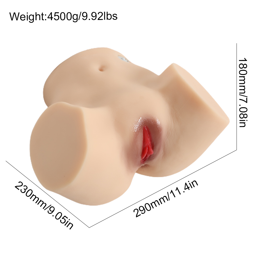 4.5 KG Ultimate Pleasure Companion Life-Sized VIBRATING AND SUCKING Male Masturbator+Moaning Realistic Feature+Headphones