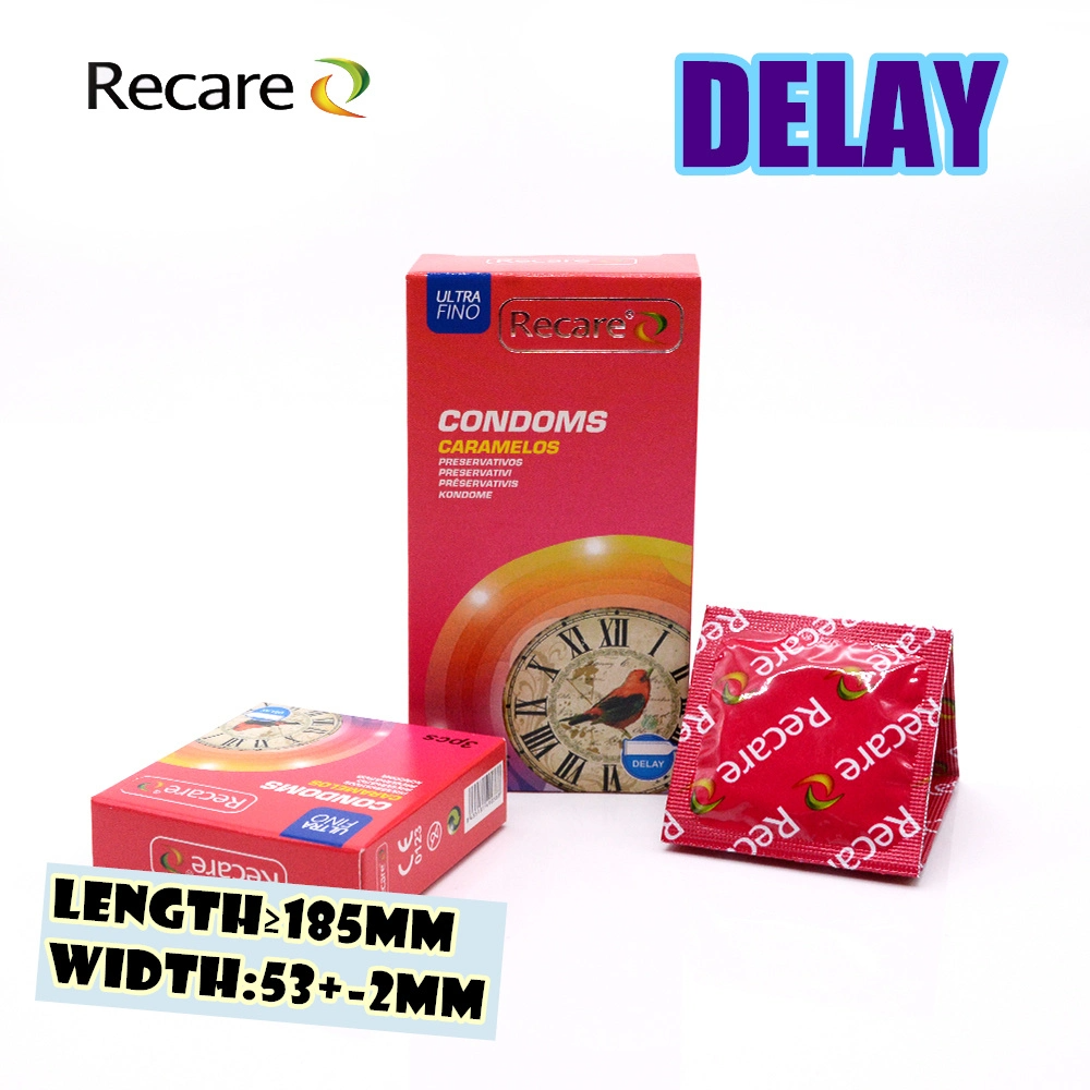 Recare Extra Time Delay Condoms- Pack of 12