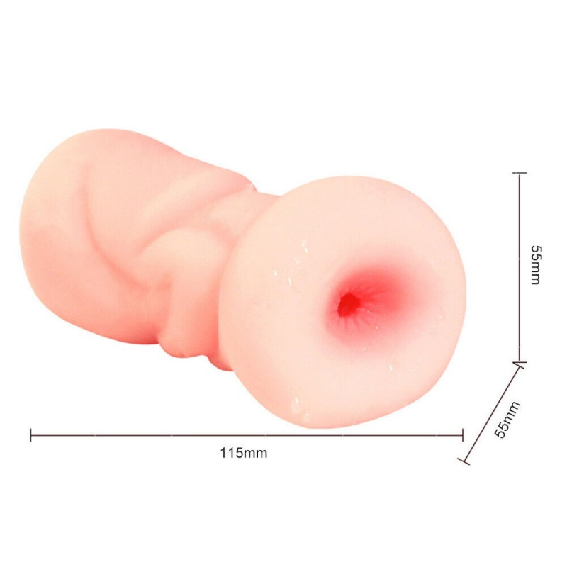 Pocket Anal-Anal Toy Built-in Stimulation Pearls