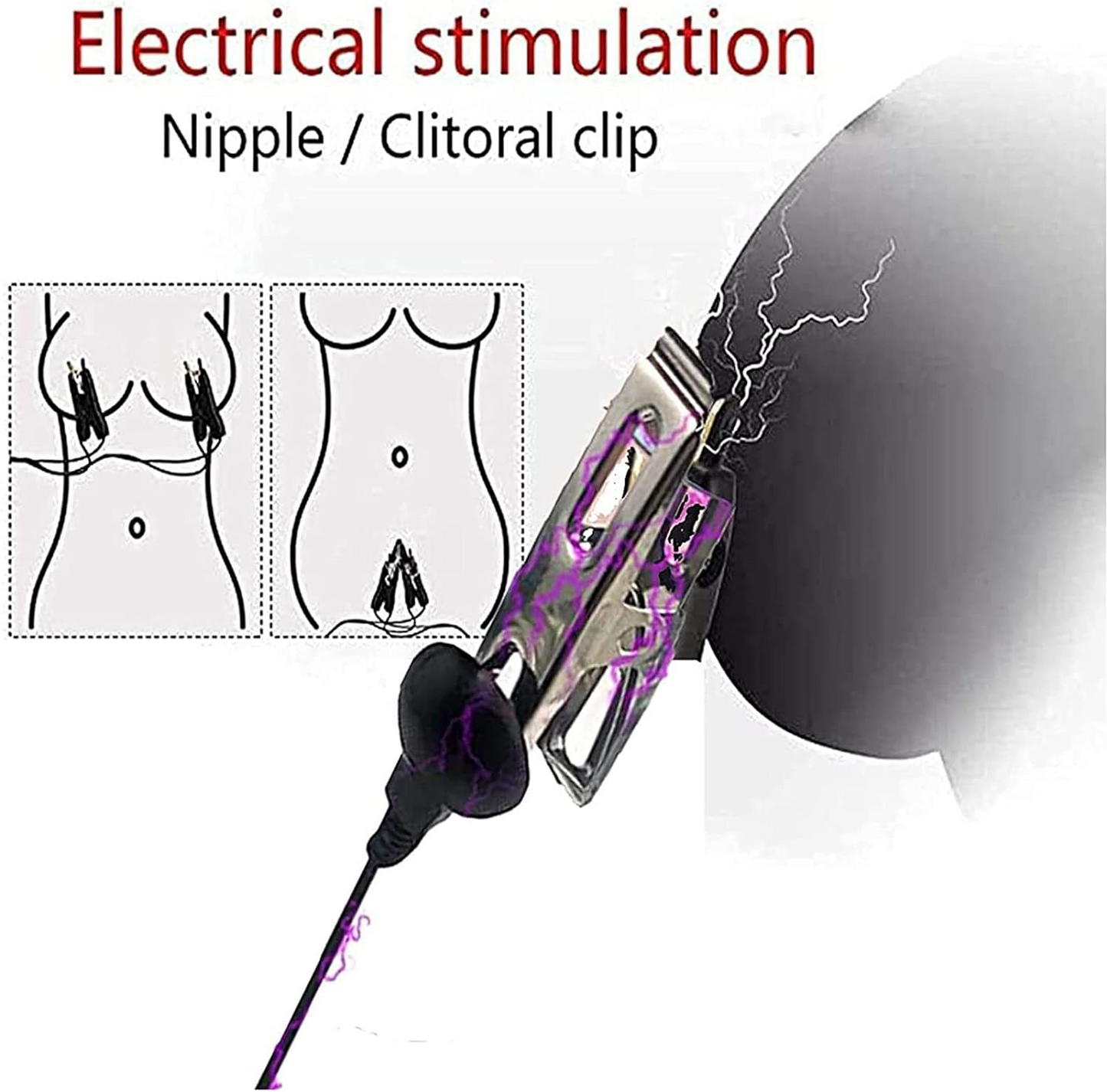 VibeShock Adjustable Nipple Clamps