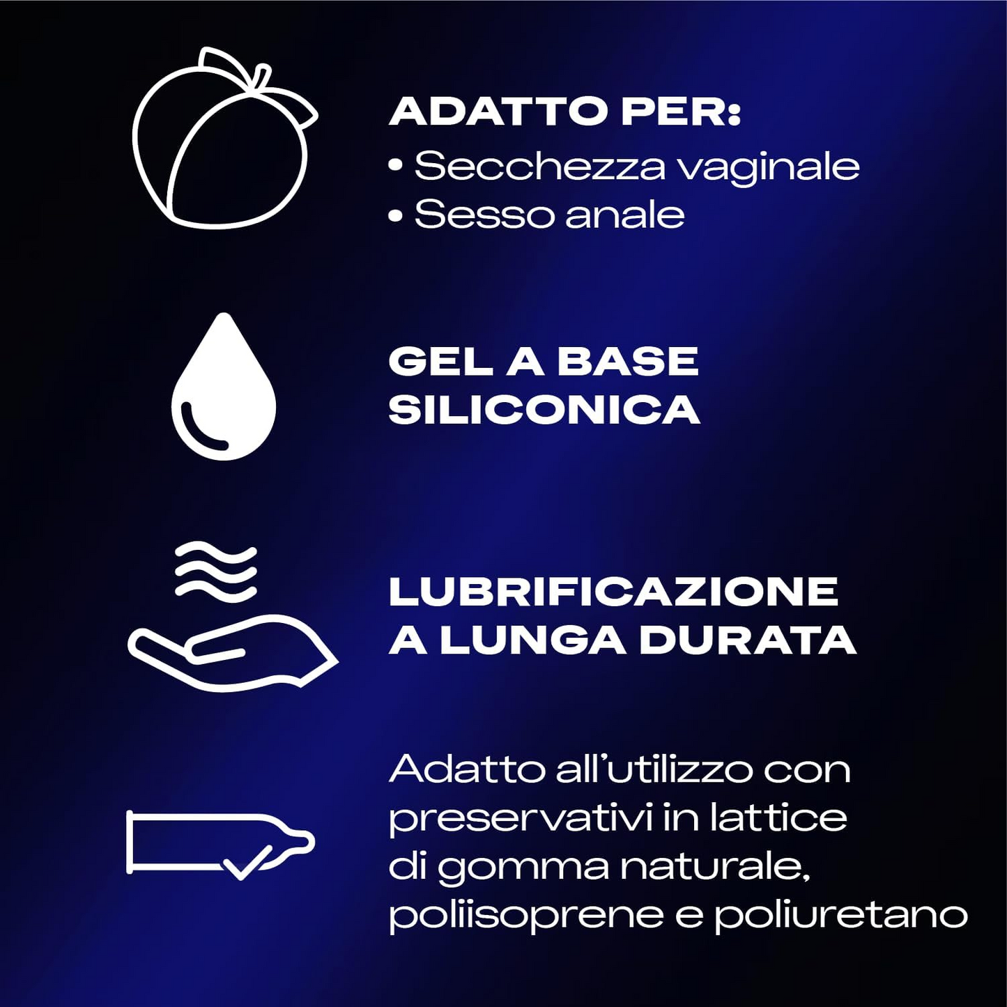 Durex Intimate Pleasure Lubricant Gel, Eternal, 50 ml