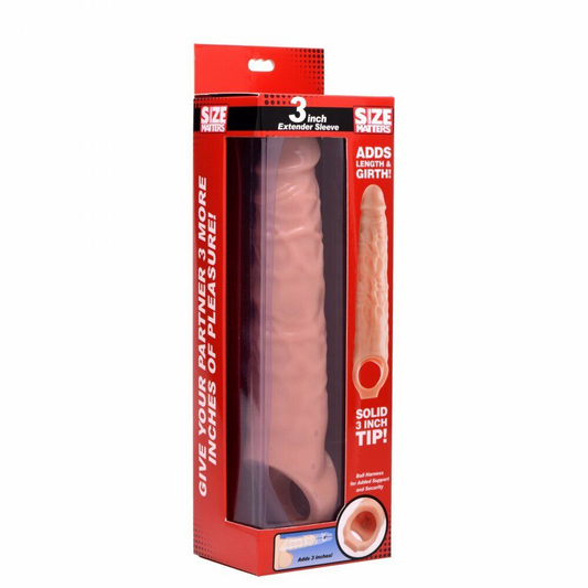 "Size Matters" Penis Sleeve- Reusable Condom and Penis Extender