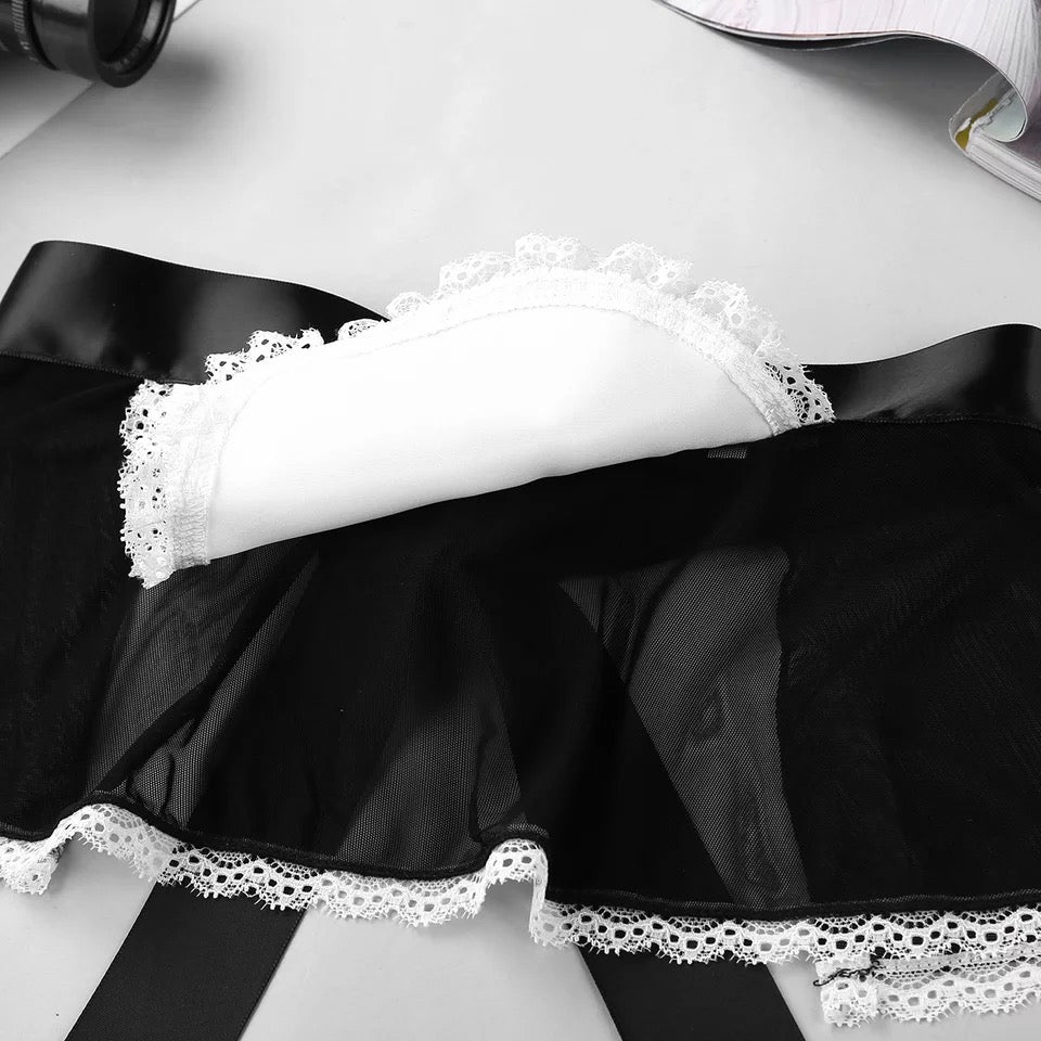 French Maid Latex Lingerie