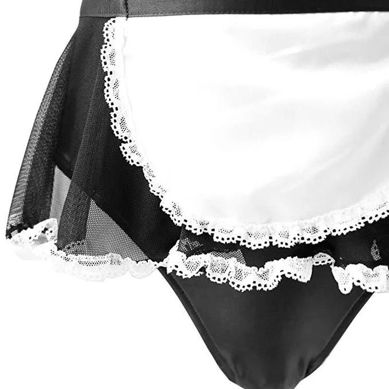 French Maid Latex Lingerie