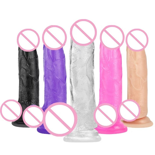 18-22cm 100% Medical Silicone Dildo