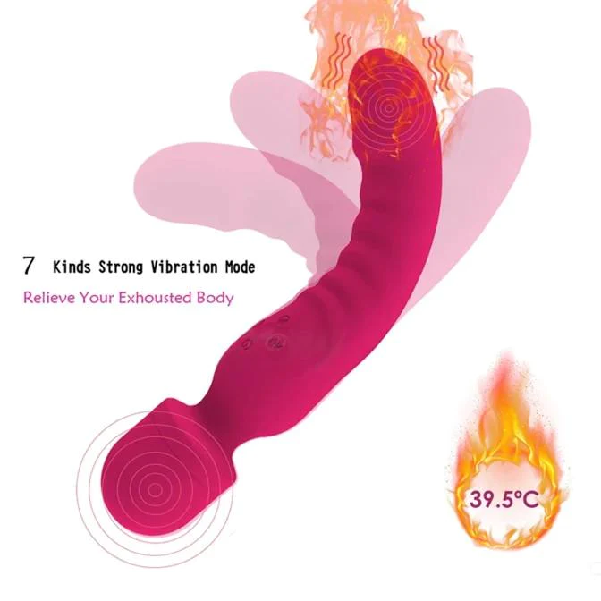 "FLOOD" DOUBLE SIDED HEATING VIBRATOR