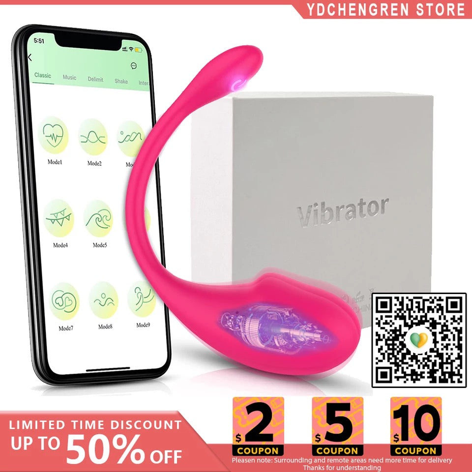 Flamingo No Distance Limit App Vibrator