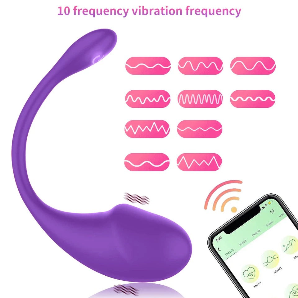 Flamingo No Distance Limit App Vibrator